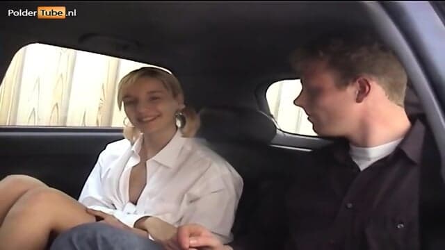 Dutch Katja Kaas Gets A Ride To A Party
