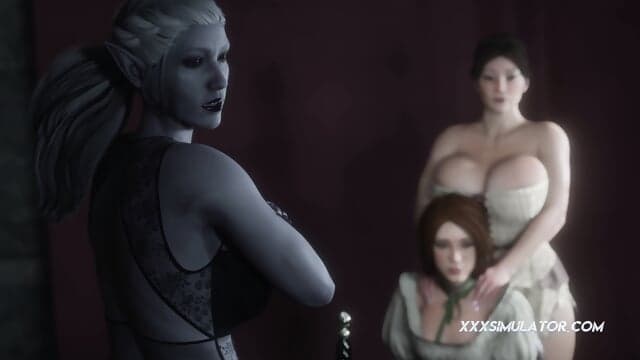 The Bordello 3D FUTA Fantasy + MK â Sindel XXX â 4K Monster Cock