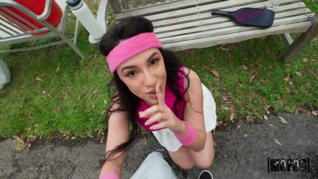 Pickleball Court Fuck With Hot Babe - Selena Ivy , Parker Ambrose
