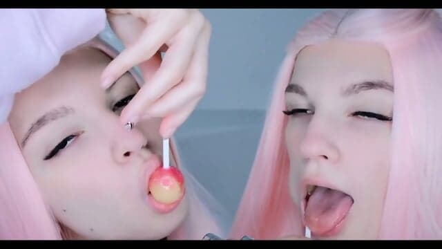 soly asmr xxx double wet licking.....ASN