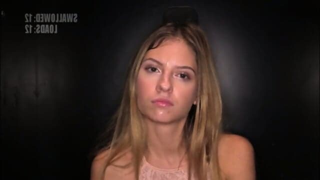 The girl loves to suck a hot dick and then enjoy cum