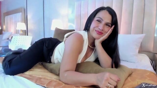Latina Resting In Bed 2