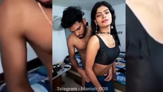 Hindi video homemade Manish