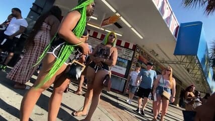 Mega Booty Bikini Candid