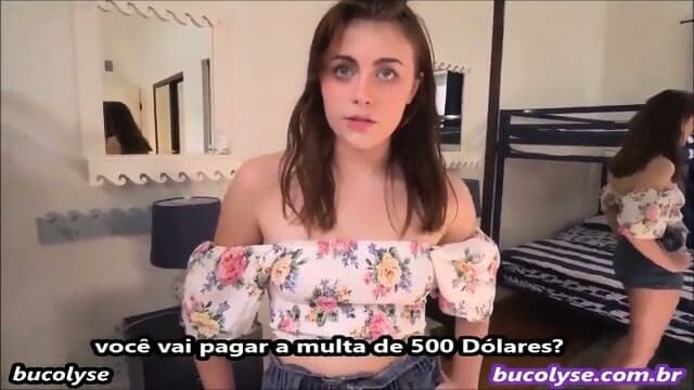 Pegando a meia-irmÃ£ roubando - Legendado