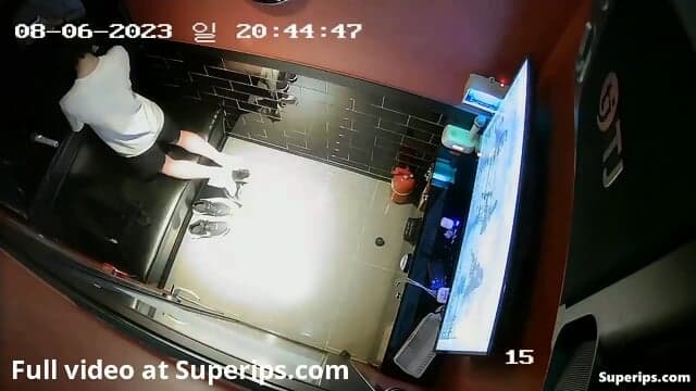 IPCAM â Korean college couple groping each other
