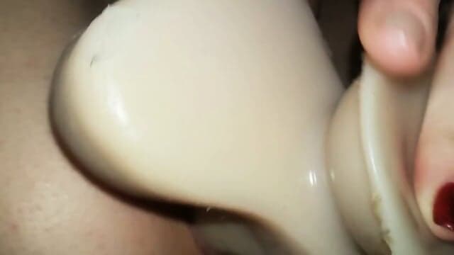 NAUGHTY DP WITH DILDO