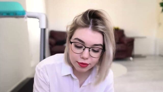 Sexy Skinny Blonde Teacher Fucked Hard
