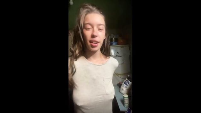 Beautiful Girl Flashing Tits