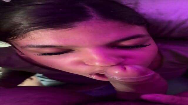 Sexy Latina Teen Works For Nut