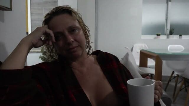 Wet Step Mom Homecoming: Amateur Blowjob & Creampie