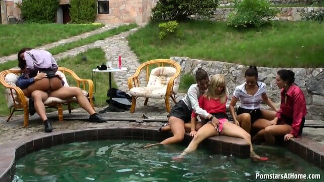 Reverse Gangbang European Girls 18