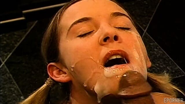 Girl Gives Interracial Blowjob And Facial Cumshot
