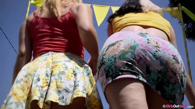 Hairy Lesbians Eat Each Out