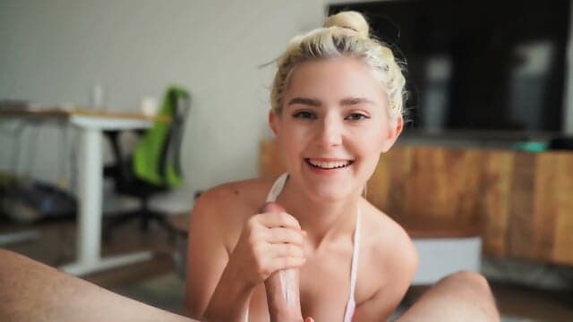 Slippery Titjob Ends With Cum On Tits And Face