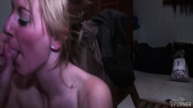 Attractive Blonde Is Dirty Whore