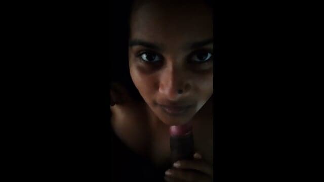 DesHIBH Hot Tamil Wife Blows Husband's Monster Cock