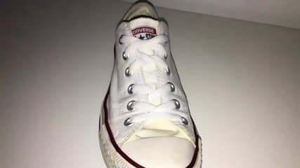 My Sisters Shoes: White Converse Low