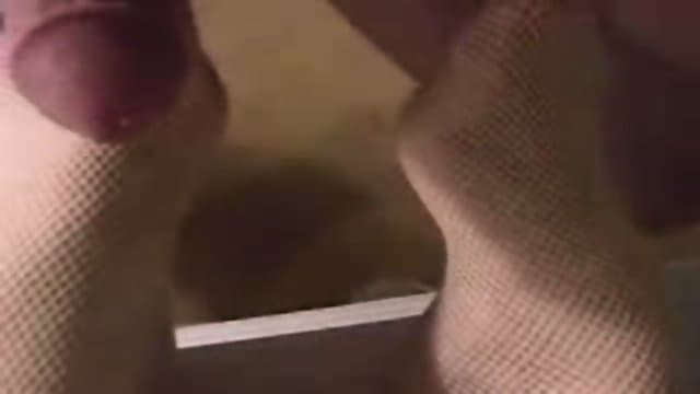 Cum on pantyhose