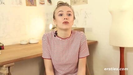 Ersties - Girl From Kiev Masturbates For Us To Watch