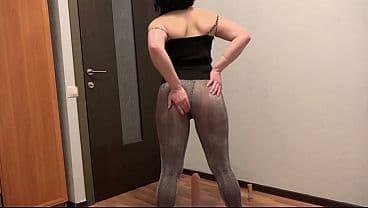 Anal penetration with a huge rubber dick. A MIL...