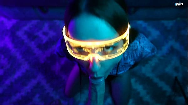 Blowjob in Cyberpunk - Sunako Kirishiki