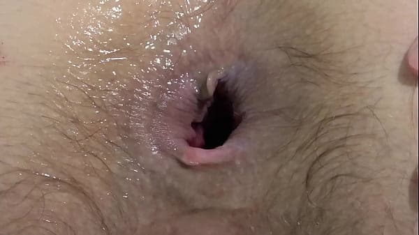 Anal penetration with different sex toys. Brune...