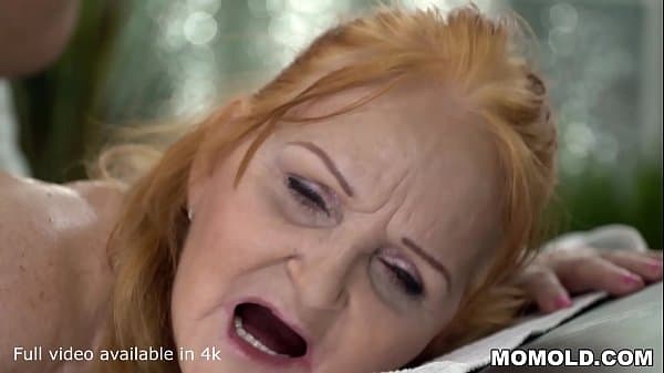 Surprise Happy Ending Massage for Horny Bored Granny