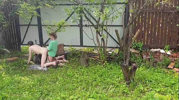Anastasia Mistress outdoor pegging man russian ...