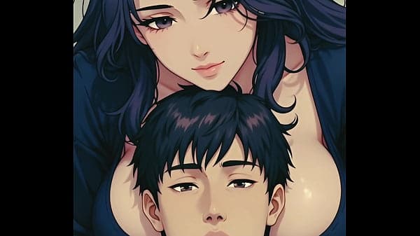Sexy AI Anime MILF Stepmom Seduced and Creampie...