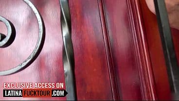 Busty Colombian Cock Slut Bends Over For Some D...