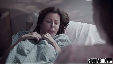 Big boobs mature MILF patient hallucinates abou...