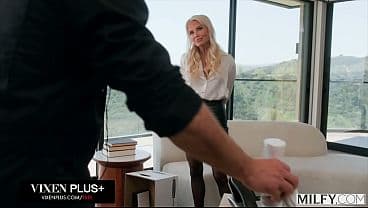 MILFY Blonde Boss Fucked by assistant