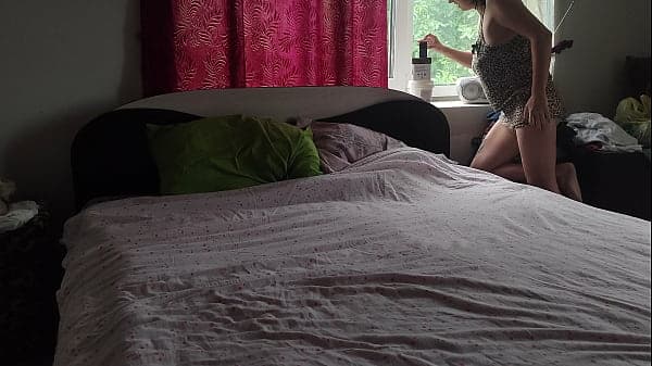 Real amateur couple mutual masturbation in cozy...