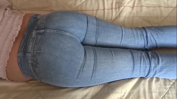 The delicious ass of my wife, exhibits it lying...