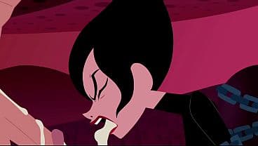 Samurai jack ashi’s face fuck