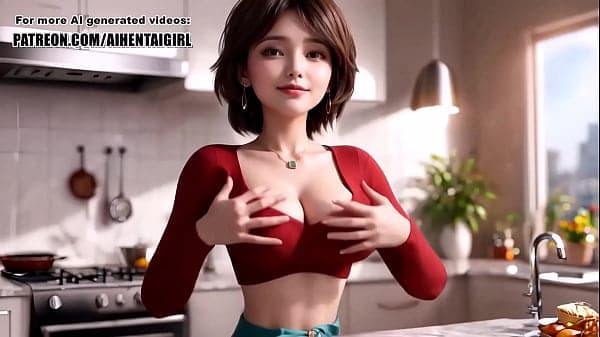 Big Hero 6 Aunt Cass cosplay Sensual Nipple Pla...