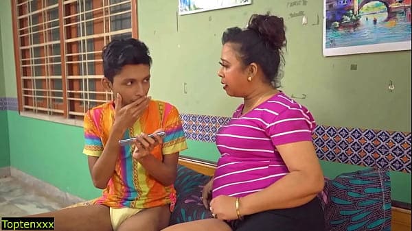 Indian Teen Boy fucks his Stepsister! Viral Tab...