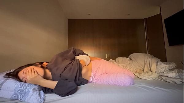 Don't make noise!! I don't want my husband to f...
