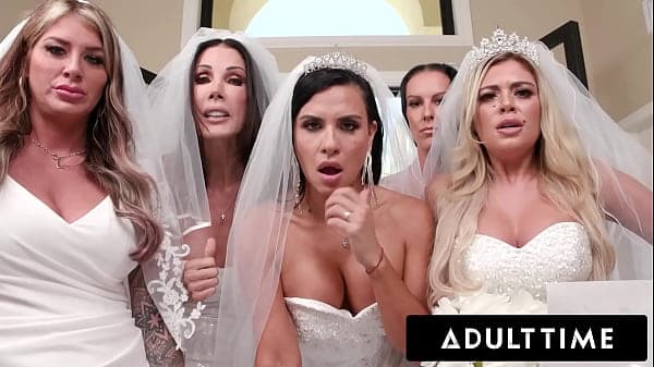ADULT TIME - Big Titty MILF Brides Discipline B...