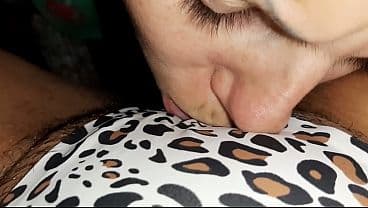 My girlfriend gently and lovingly caresses my c...