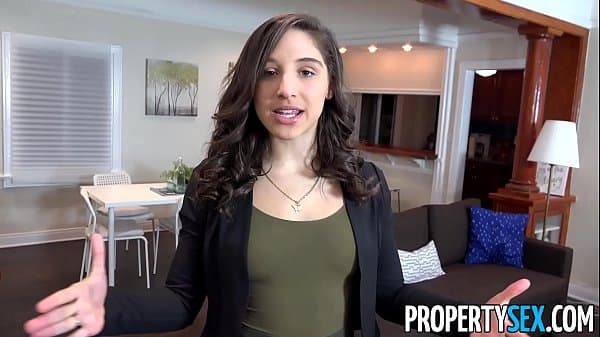 PropertySex - College student fucks hot ass rea...