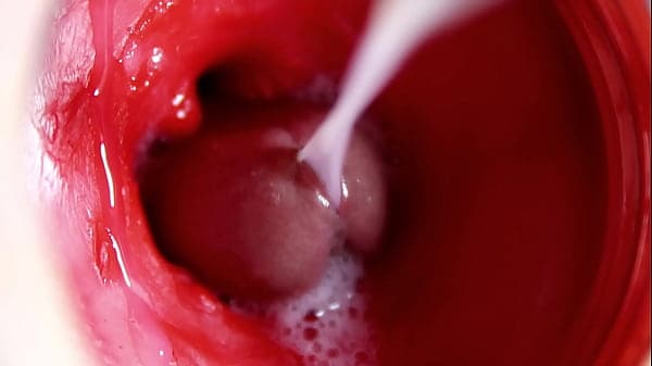 CAMERA INSIDE PUSSY: POWERFULL CUM IN PUSSY! BE...