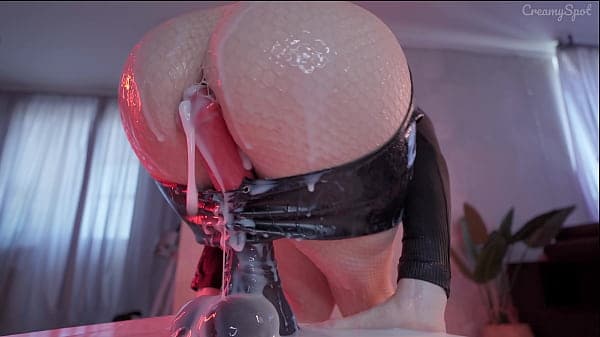 Office Lady Fucks with Monster Cock. Creampie o...