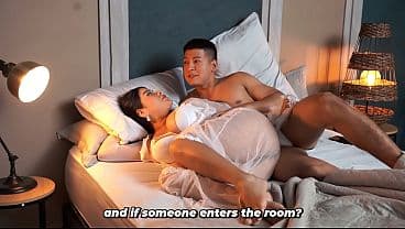 Stepson with a big dick ends up giving his bust...