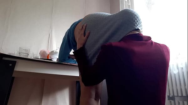 I lick my milf boss's ass for a long time for a...