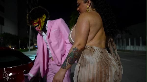 Gibby The Clown Takes Beautiful Latina Whore On...