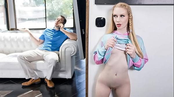 19YO Teen Beauty Uses Her Body to Secure a Roof...