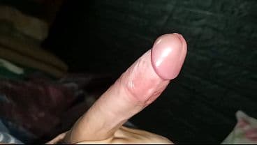 Super dick is flowing with excitement, lick it ...