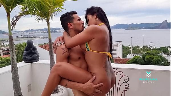 Fucked in an outdoor jacuzzi in Brazil - Shh!! ...